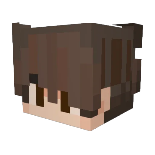 KacperZGames Minecraft avatar head, 3D render