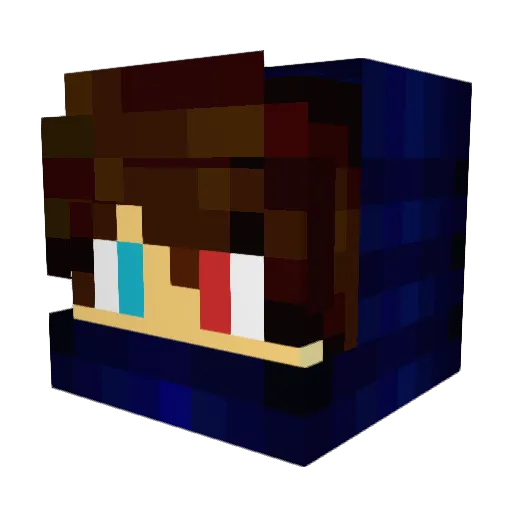 Kacperinho2137 Minecraft avatar head, 3D render