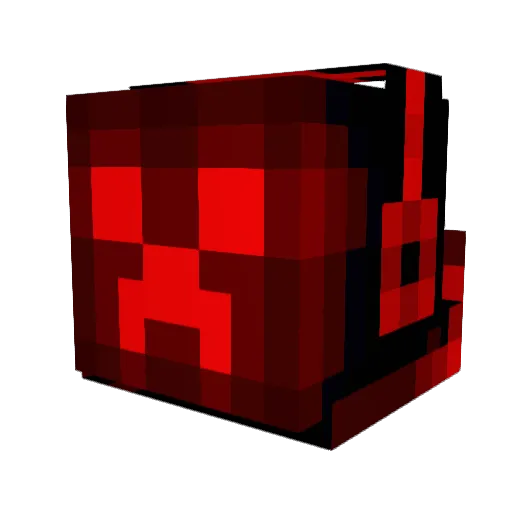 KacperrrPL Minecraft avatar head, 3D render