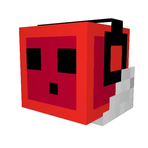 Kadaiser Minecraft avatar head, 3D render