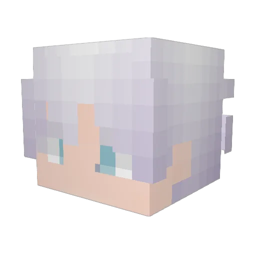 Kaden20197YT Minecraft avatar head, 3D render