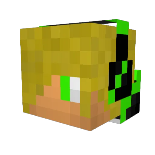 KadenHardenburgh Minecraft avatar head, 3D render