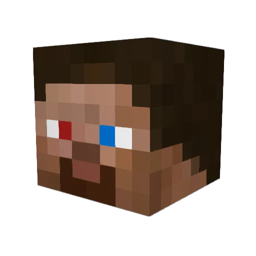 KadenKoz Minecraft avatar head, 3D render