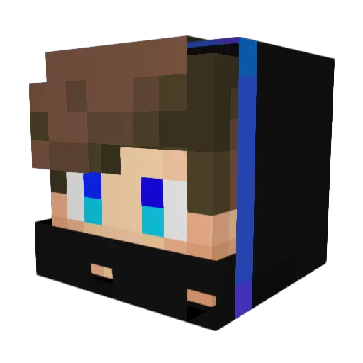 Kadenw011 Minecraft avatar head, 3D render