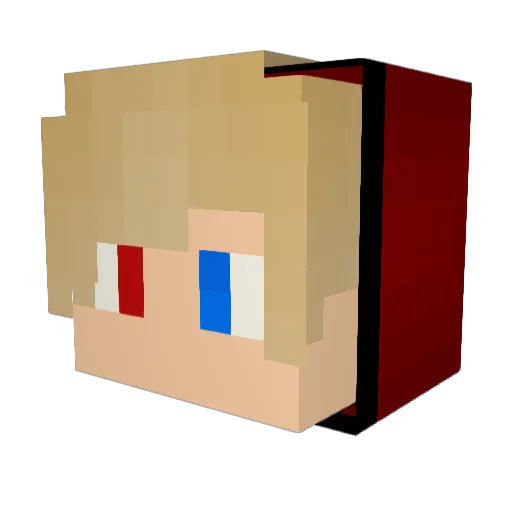 Kadir_Stc Minecraft avatar head, 3D render