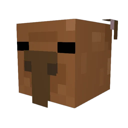Kadzusss Minecraft avatar head, 3D render