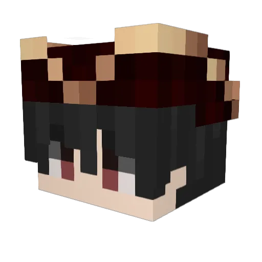KaeZZo0 Minecraft avatar head, 3D render
