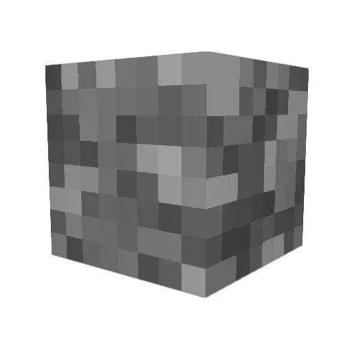 Kaeffir Minecraft avatar head, 3D render
