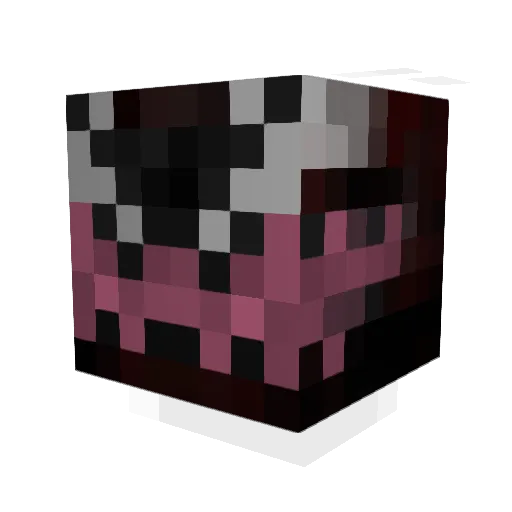 Kaenato Minecraft avatar head, 3D render