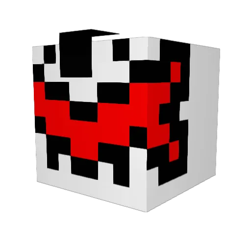 Kaepernick123 Minecraft avatar head, 3D render