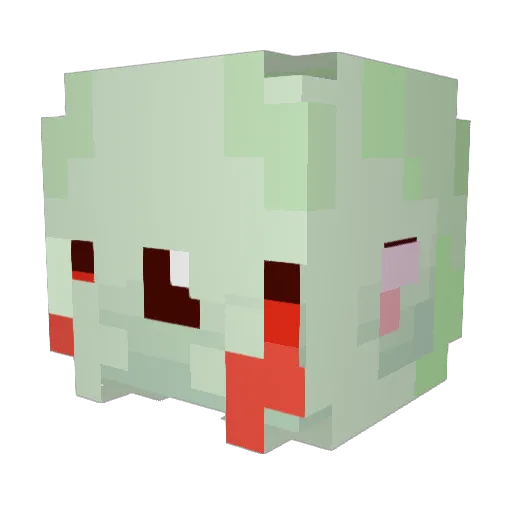 KaeptnBalu Minecraft avatar head, 3D render