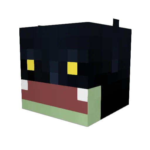 KaeseJoni Minecraft avatar head, 3D render