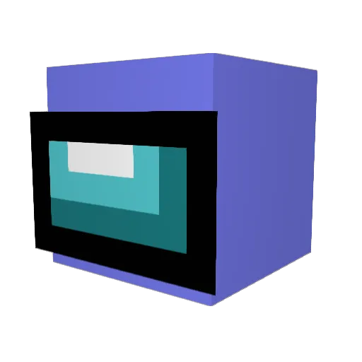 Kaevrex Minecraft avatar head, 3D render