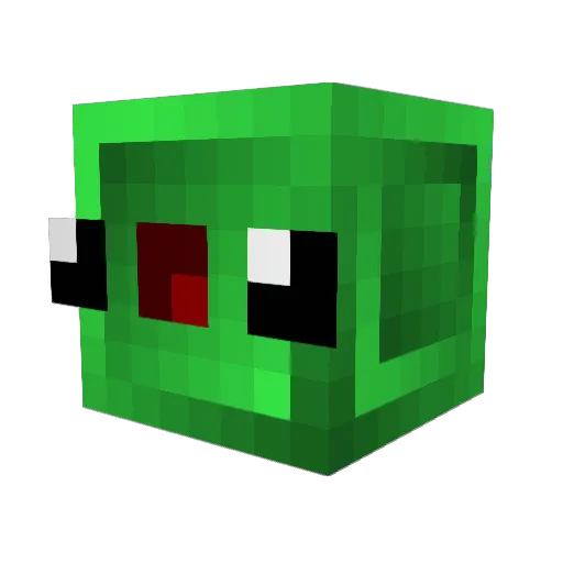 Kaezno Minecraft avatar head, 3D render