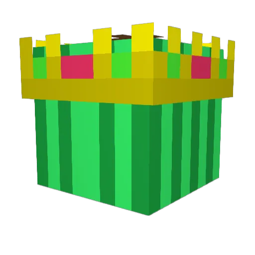 Kaffarghost Minecraft avatar head, 3D render