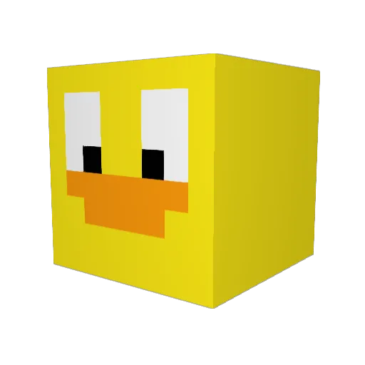 KaffeBryggarnn Minecraft avatar head, 3D render