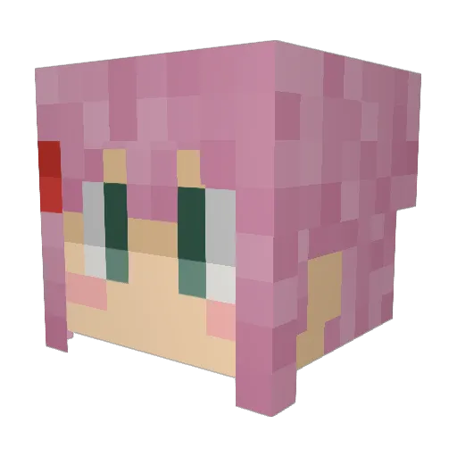 Kaffeebecher2000 Minecraft avatar head, 3D render
