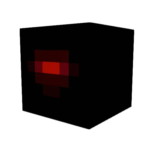 Kafson Minecraft avatar head, 3D render