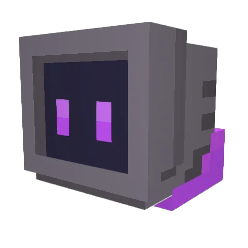 KagamiExodus Minecraft avatar head, 3D render