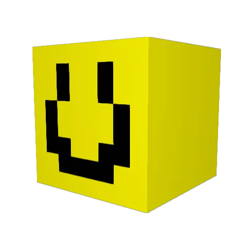 Kageleepic Minecraft avatar head, 3D render