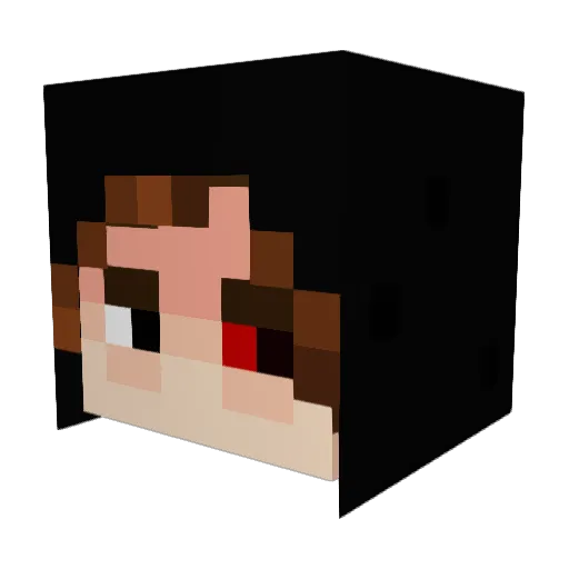 Kaha_Kesa Minecraft avatar head, 3D render