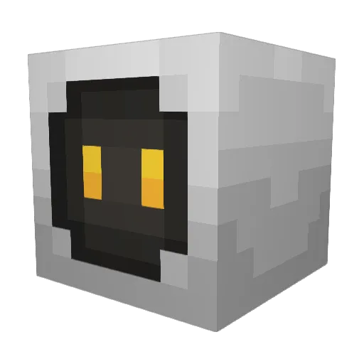 Kahzmo Minecraft avatar head, 3D render