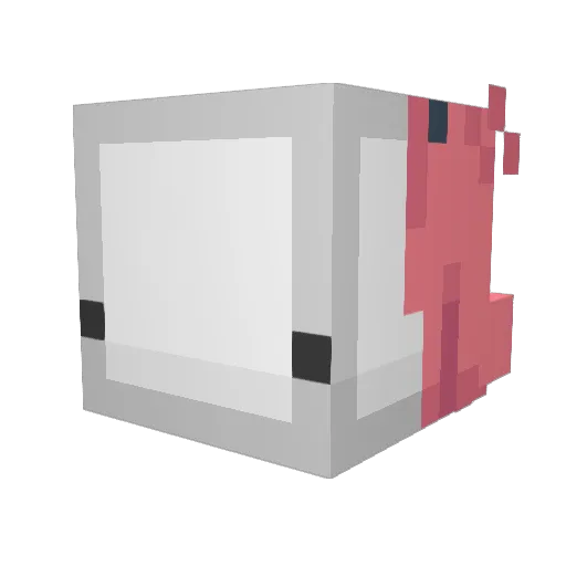 Kai065 Minecraft avatar head, 3D render