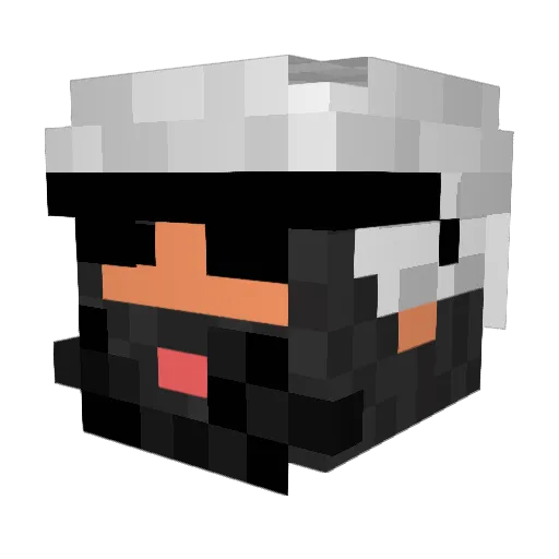 KaiAnthony12 Minecraft avatar head, 3D render