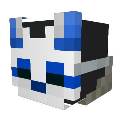 KaiAvarice Minecraft avatar head, 3D render