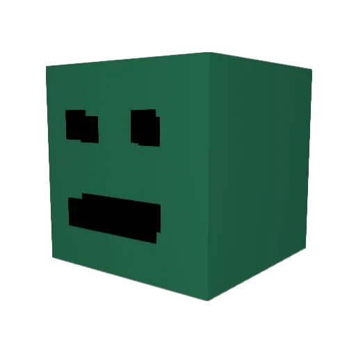 KaiErai Minecraft avatar head, 3D render
