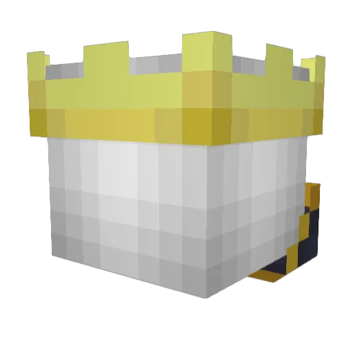 KaiGamma Minecraft avatar head, 3D render