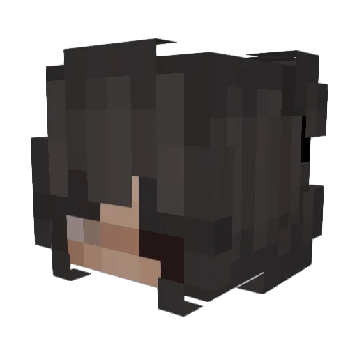 KaiLikesBacon Minecraft avatar head, 3D render
