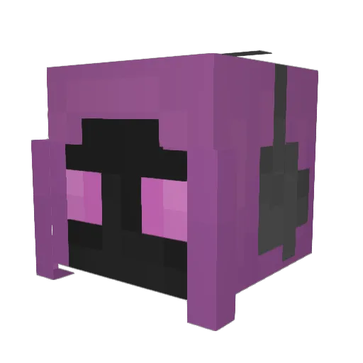 KaiOG Minecraft avatar head, 3D render