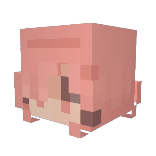 KaiWasKokichi Minecraft avatar head, 3D render