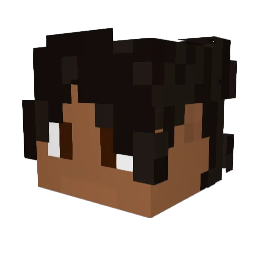 Kai_7811 Minecraft avatar head, 3D render
