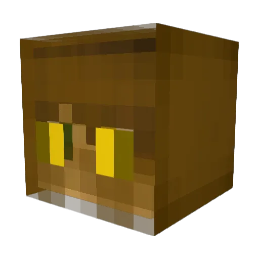 Kai_A_I Minecraft avatar head, 3D render