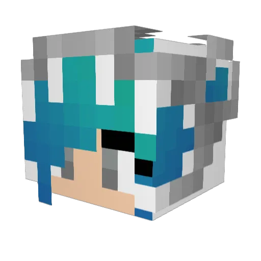 Kai_The_Owl Minecraft avatar head, 3D render