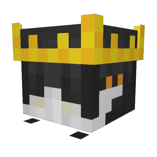 Kai_da_Kuragami Minecraft avatar head, 3D render