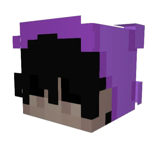 Kaiakos4 Minecraft avatar head, 3D render