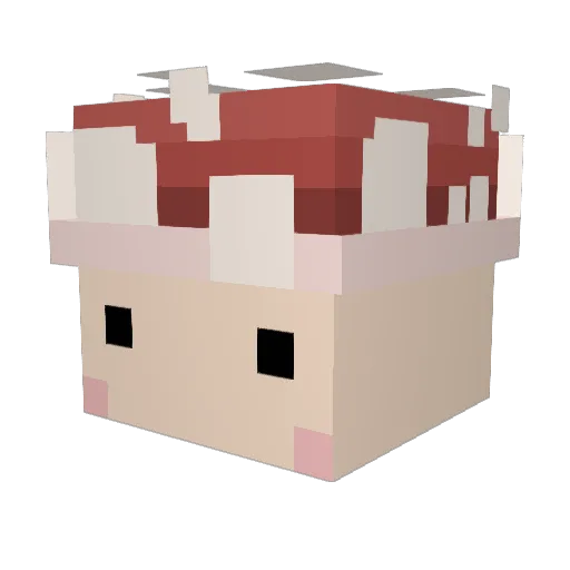 Kaiam_ Minecraft avatar head, 3D render