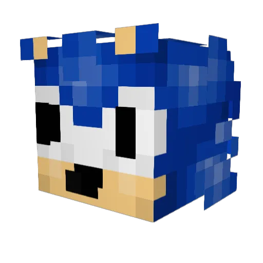 Kaidonn Minecraft avatar head, 3D render
