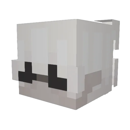 Kaigs_ Minecraft avatar head, 3D render