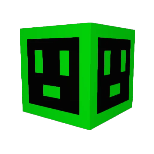 Kaik_7 Minecraft avatar head, 3D render
