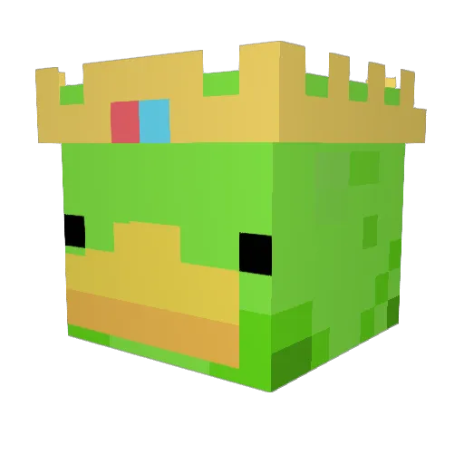 Kaikao7 Minecraft avatar head, 3D render