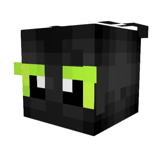 Kailem66 Minecraft avatar head, 3D render
