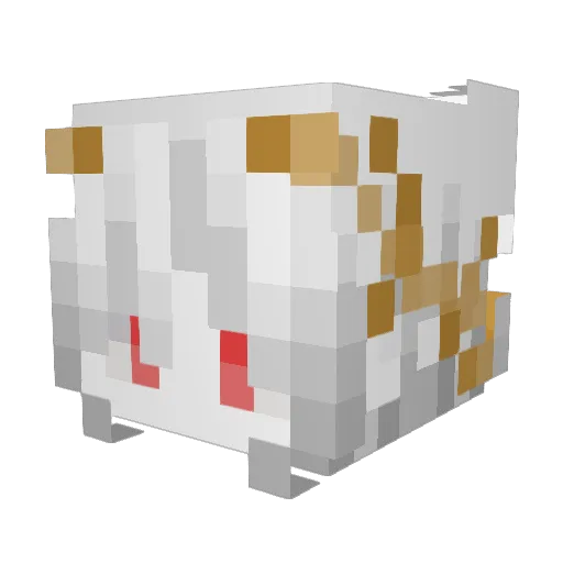 Kaiman4ik Minecraft avatar head, 3D render
