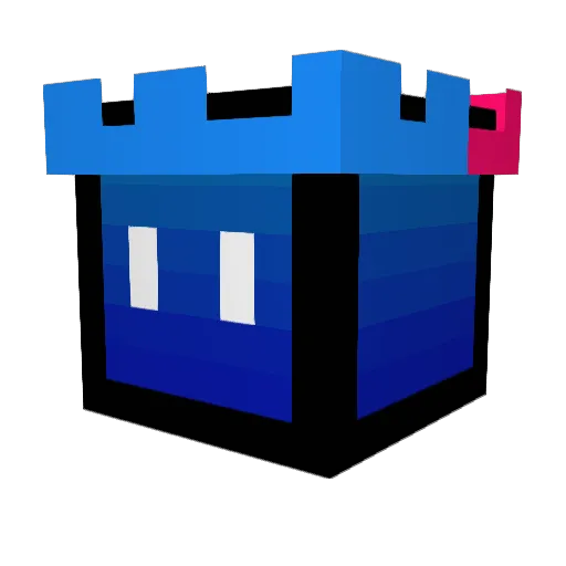 KainReign Minecraft avatar head, 3D render