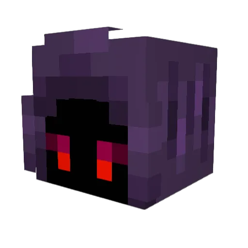 Kainbock Minecraft avatar head, 3D render