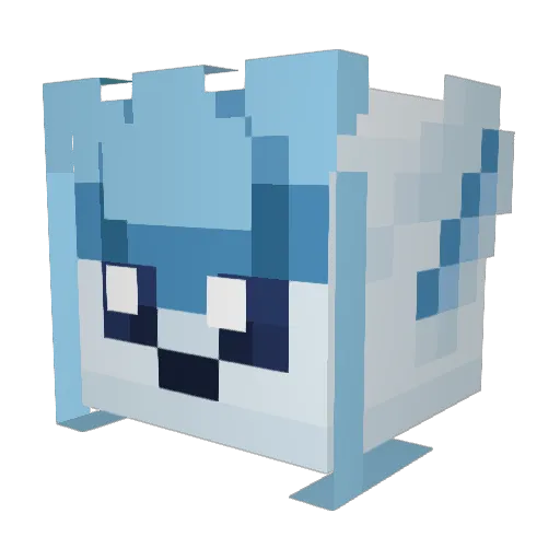 Kaineiac Minecraft avatar head, 3D render