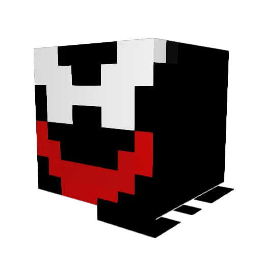 Kainnihilator Minecraft avatar head, 3D render